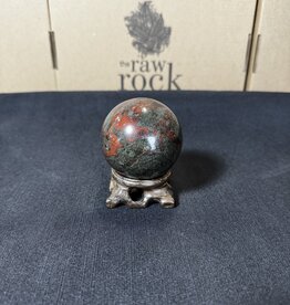 Dark Dragon Bloodstone Sphere, 60-64mm