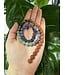Chakra Bead Frosted/Matte 15" Strand 8mm