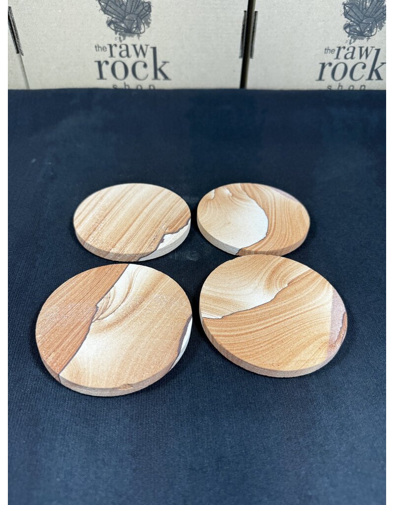 Sandstone Coaster set of 4 9 510gr