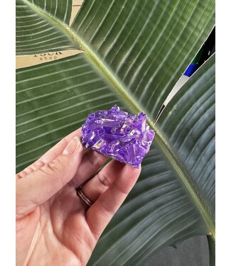 Purple Aura Cluster #204, 34gr