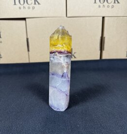 Rainbow Fluorite Tower #57, 342gr