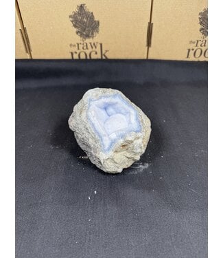 Blue Lace Agate Raw Geode #500, 784gr
