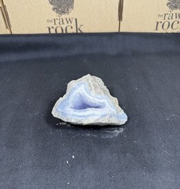 Blue Lace Agate Raw Geode #501, 430gr