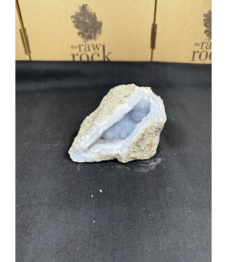 Blue Lace Agate Raw Geode #504, 594gr