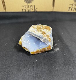 Blue Lace Agate Raw Geode #509, 626gr