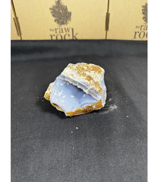 Blue Lace Agate Raw Geode #509, 626gr