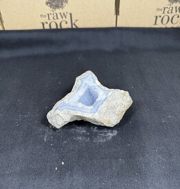 Blue Lace Agate Raw Geode #516, 446gr