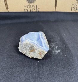 Blue Lace Agate Raw Geode #518, 432gr