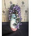Amethyst Floral Vase #4