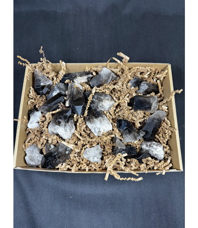 Smoky Quartz Clusters, Small, 1KG bulk lot