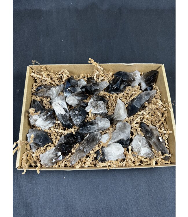 Smoky Quartz Clusters, Small, 1KG bulk lot