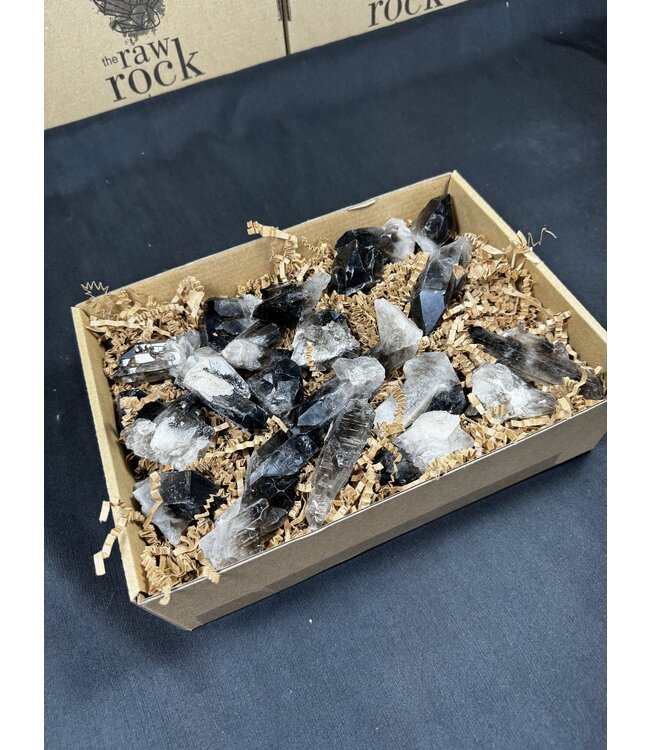 Smoky Quartz Clusters, Small, 1KG bulk lot