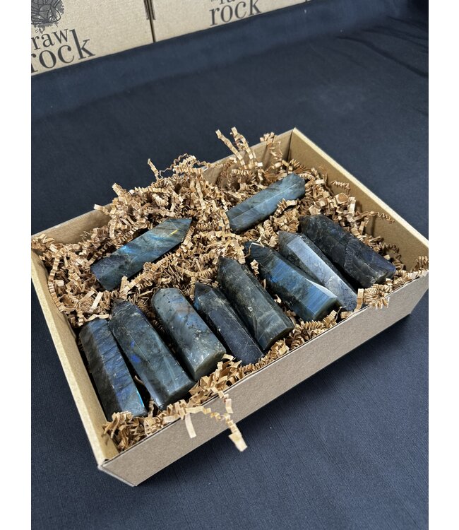 Labradorite Points 1KG bulk lot