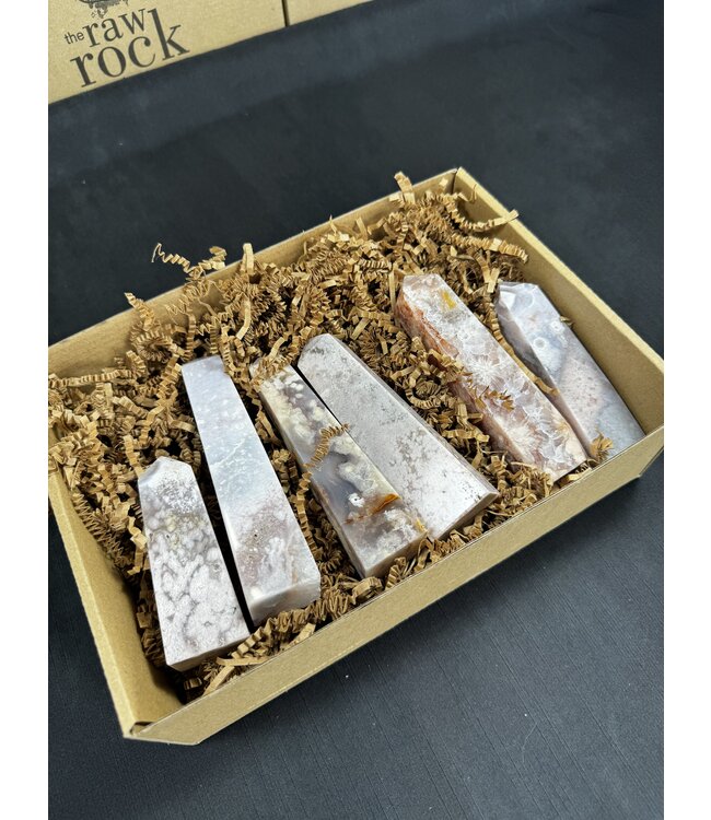 Pink Amethyst Points 1KG bulk lot