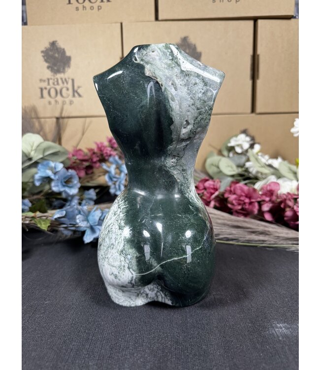 Moss Agate Body #15, 2416gr