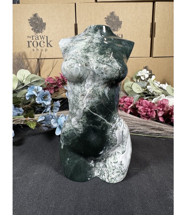 Moss Agate Body #15, 2416gr