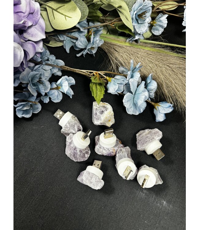 Amethyst USB Night Light