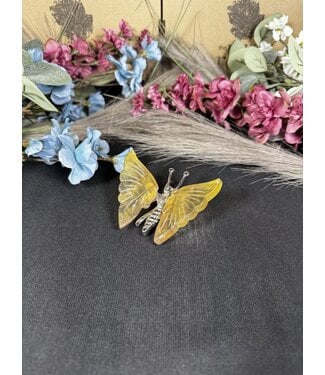 Fluorite Butterfly, Silver #27, 94gr