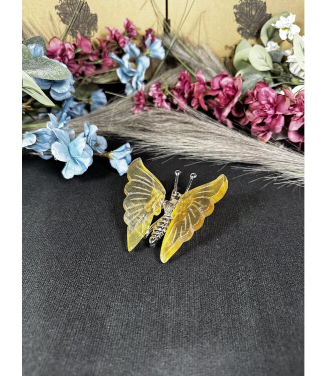Fluorite Butterfly, Silver #32, 94gr