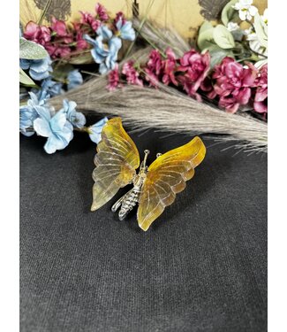 Fluorite Butterfly, Silver #36, 128gr