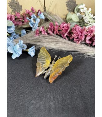 Fluorite Butterfly, Silver #37, 104gr