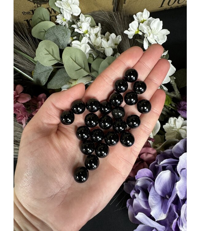 Mini Black Obsidian Sphere