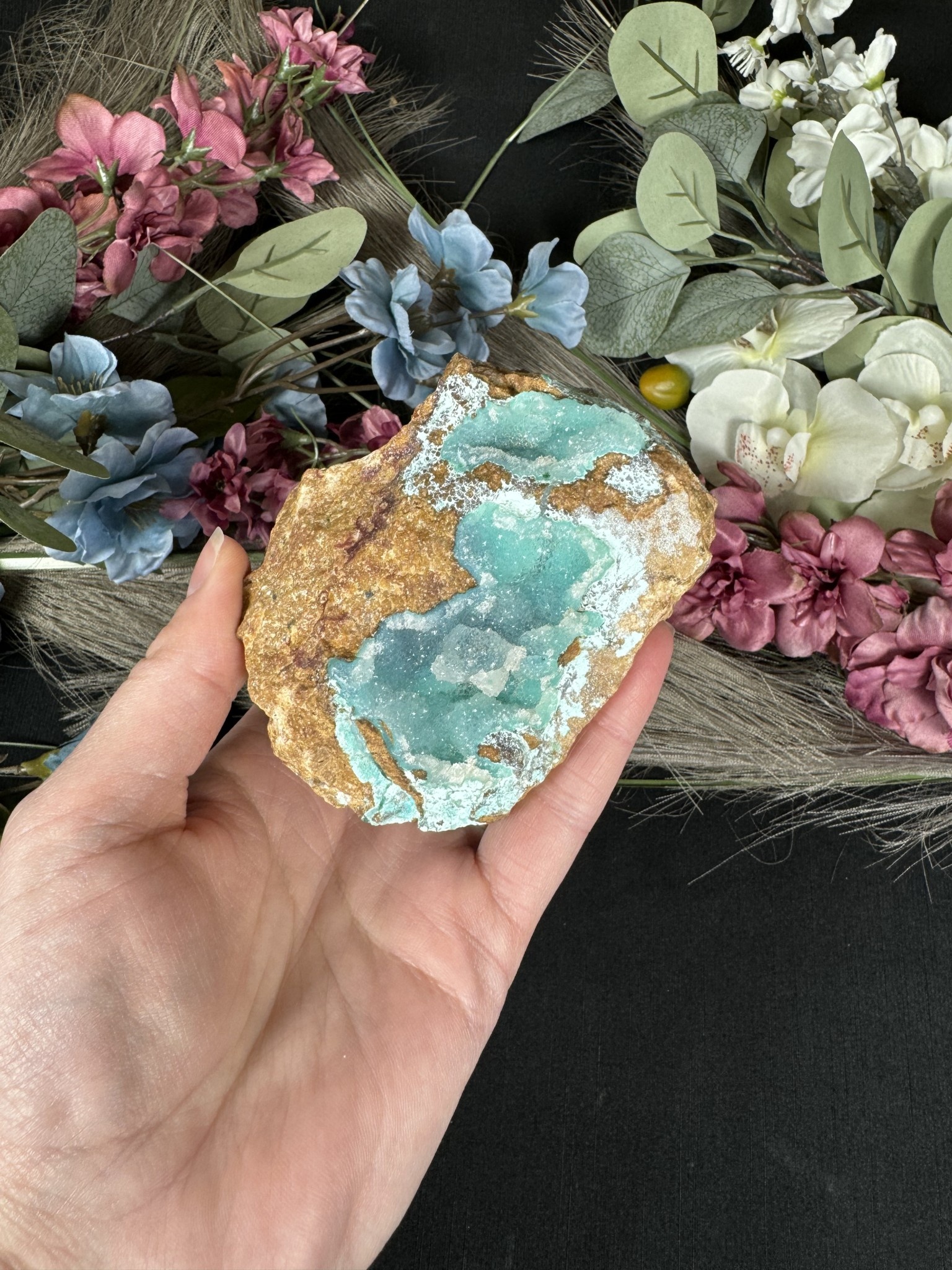 Chrysocollaページ Chrysocolla Specimen #6, 462gr - The Raw Rock Shop Inc.