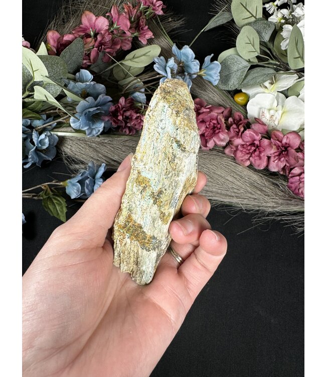 Drusy Coated Chrysocolla with Malachite #4, 194gr