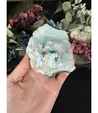 Chrysocolla w. Malachite #2, 268gr