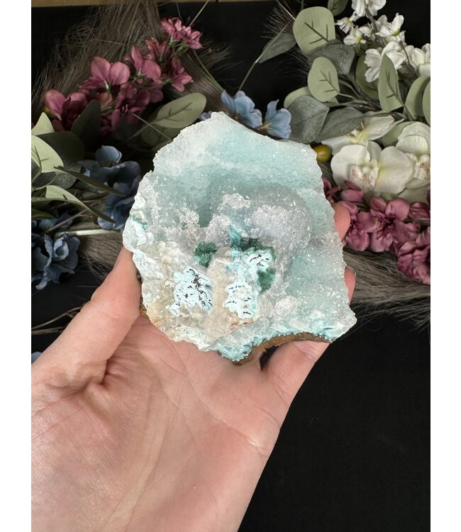 Chrysocolla w. Malachite #2, 268gr