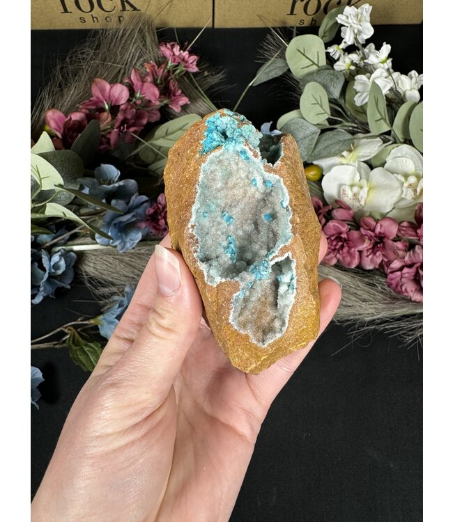 Chrysocolla w. Dolomite #2, 364gr