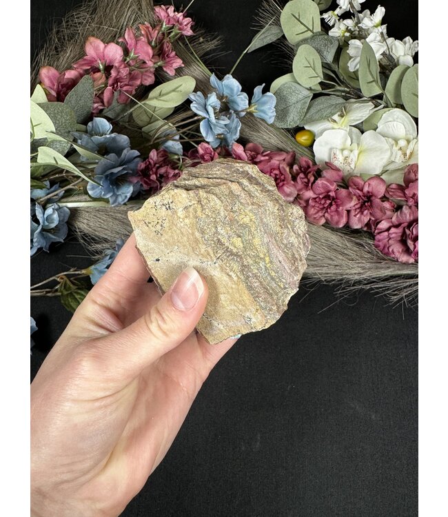 Botroydial Chrysocolla with Dolomite/Malachite #1, 338gr