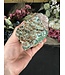 Chrysocolla w. Dolomite/Malachite #1, 432gr