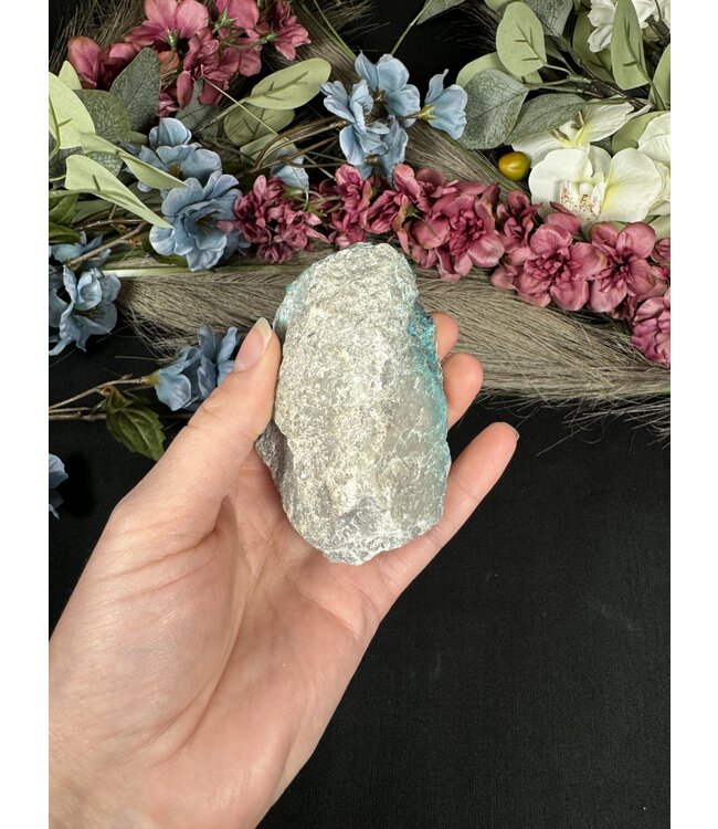 Drusy Coated Chrysocolla with Malachite #8, 250gr