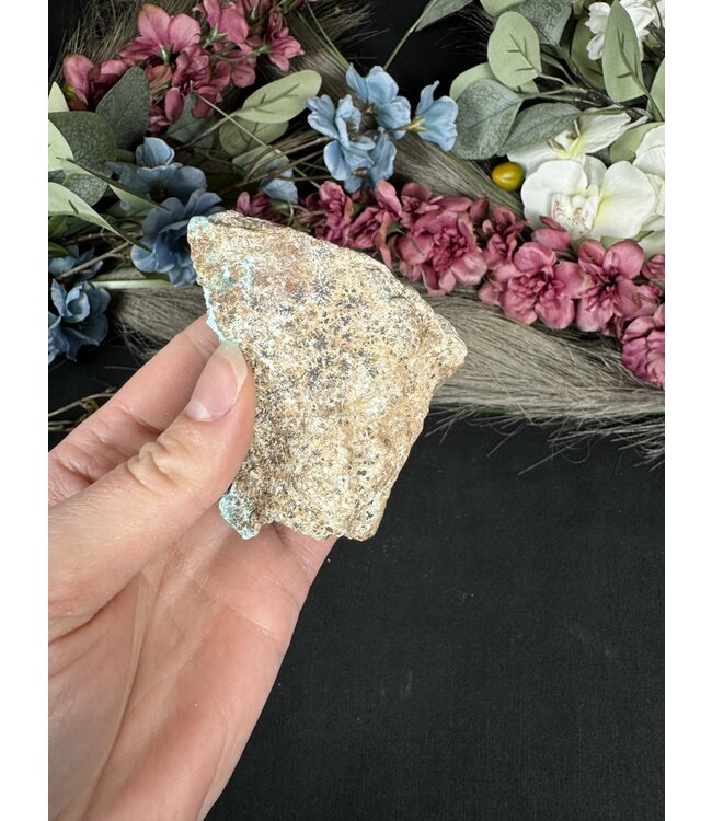 Drusy Coated Chrysocolla #1, 206gr