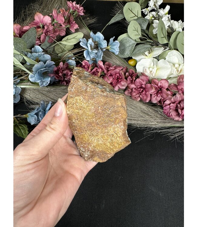 Drusy Coated Chrysocolla with Dolomite/Malachite #4, 362gr