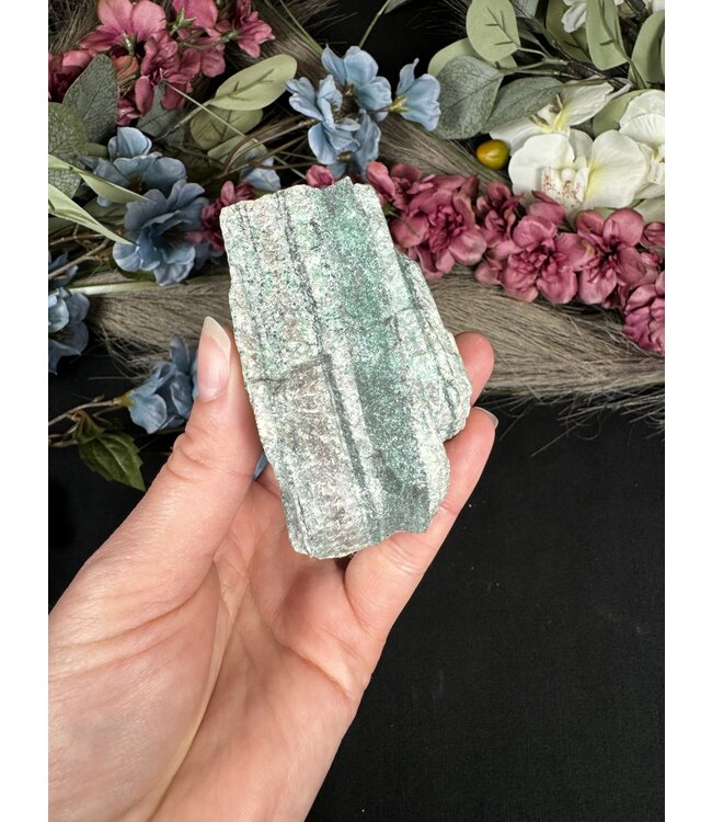 Drusy Coated Chrysocolla with Dolomite #5, 226gr