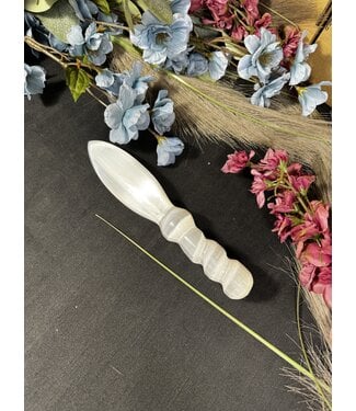 Selenite Knife, style 2, 20cm