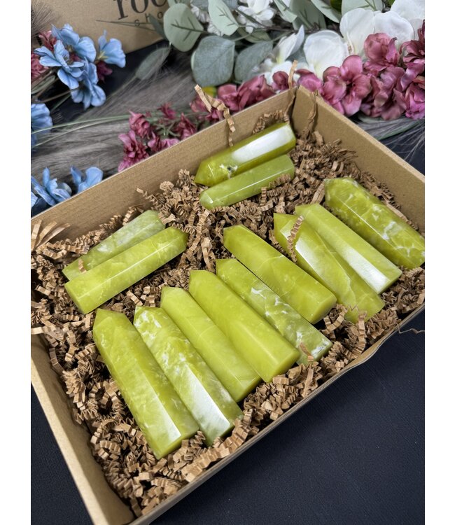 Lemon Jade Points 1KG bulk lot