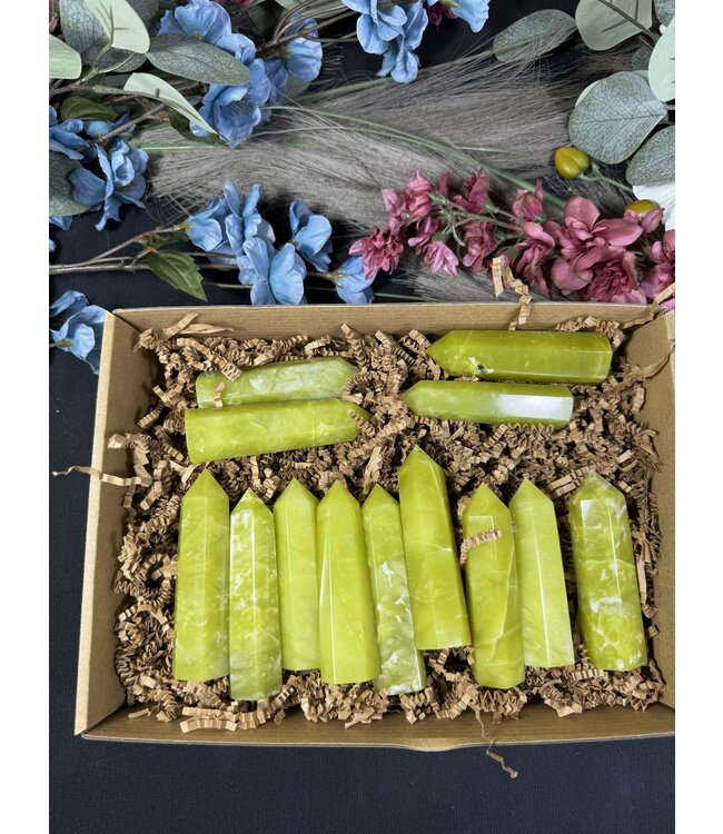 Lemon Jade Points 1KG bulk lot