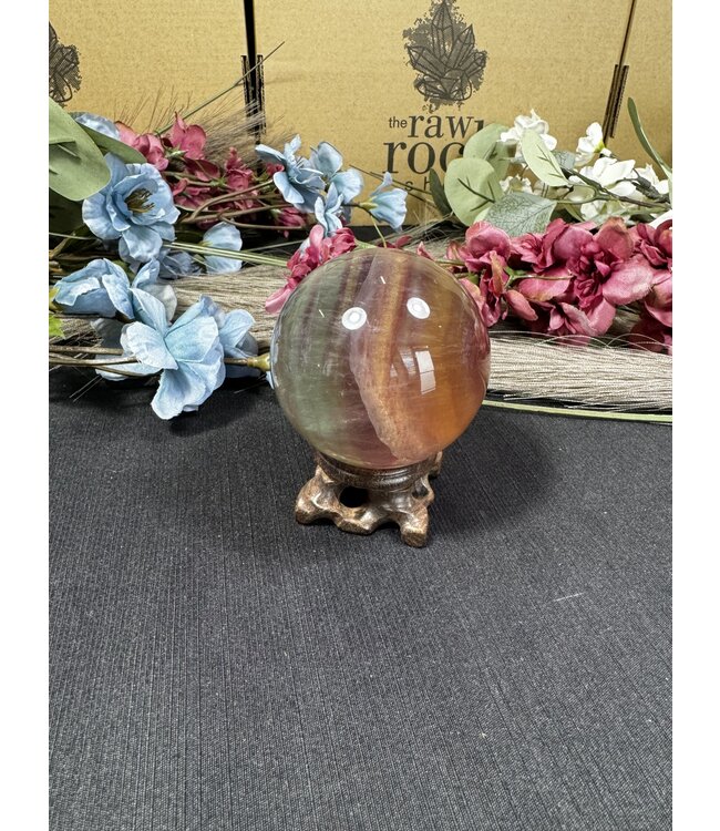 Candy Fluorite Sphere, 60-64mm