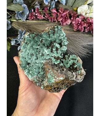 Botryoidal "Ball" Malachite Specimen #25, 738gr