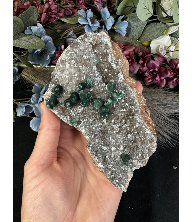 Botryoidal "Ball" Malachite Specimen #9, 306gr
