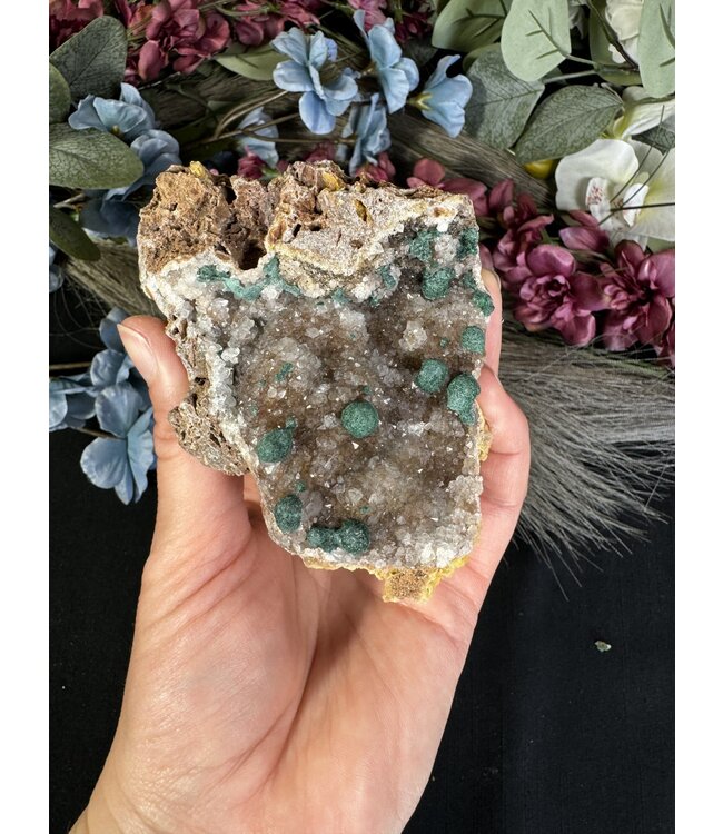 Botryoidal "Ball" Malachite Specimen #17, 324gr