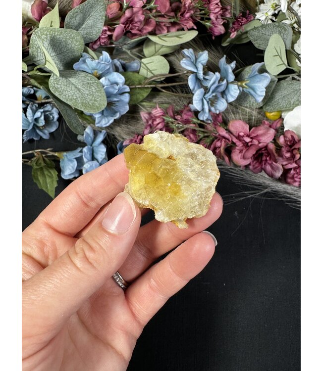 Golden Healer Limonite Quartz #124, 28gr