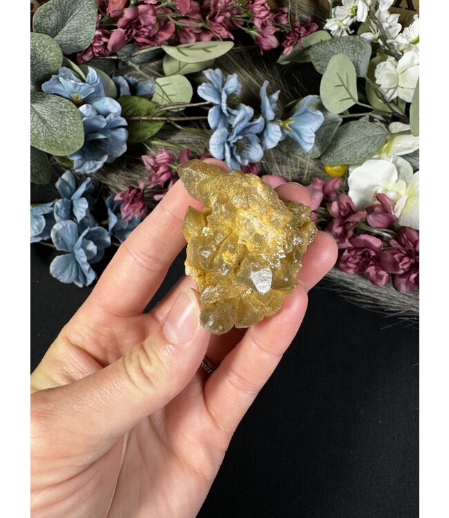 Golden Healer Limonite Quartz #137, 58gr