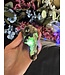 Hyalite Opal with Smoky Quartz #4, 206gr