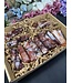 High Quality Red Hematoid/Fire Quartz Points 1KG bulk lot