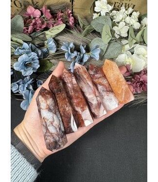 High Quality Fire Quartz Point, Size Medium [50-74gr]