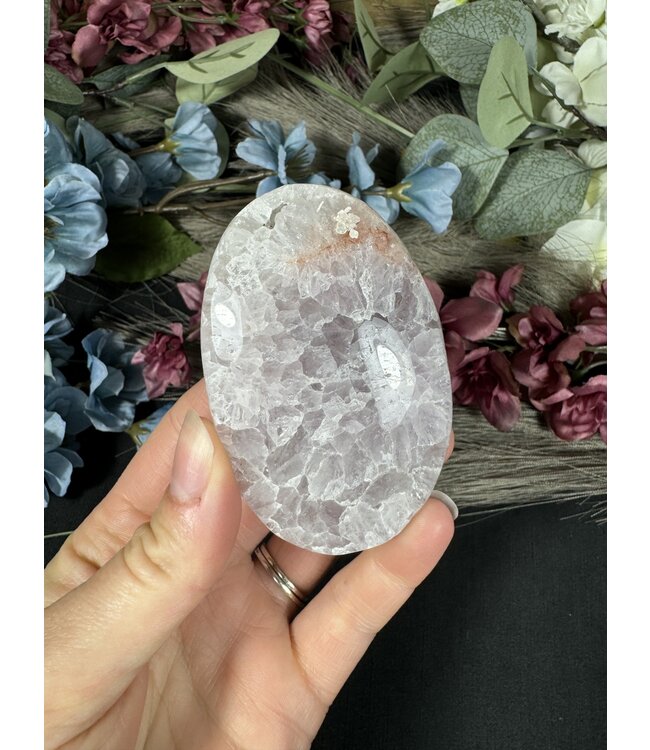Pink Amethyst Palms, higher quality, Size Large [125-149gr]